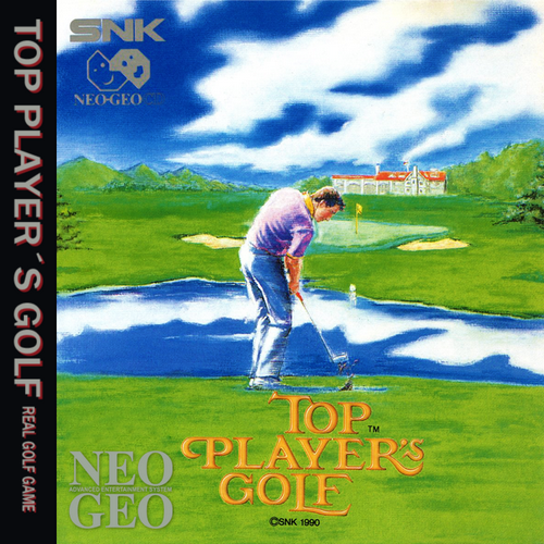 Top Player's Golf box art for Neo Geo CD
